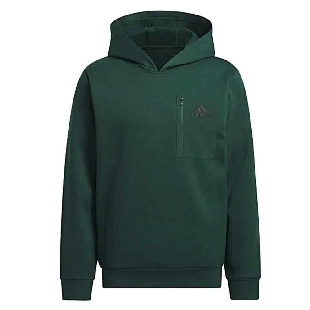 ADIDAS KANGAROO POCKET HOODIE- NWOT!  - MENS XL Chest Pocket